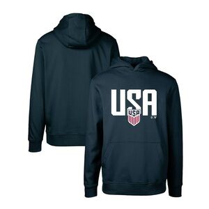 Men's Levelwear Black USMNT Podium Mascot Pullover Hoodie Size XL MSRP $80